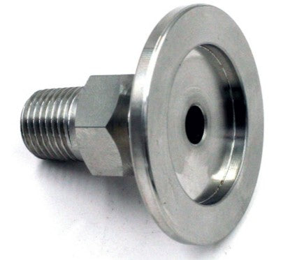 KF25/NW25 Flange to 1/4" Flare Adapter for Vacuum Connection