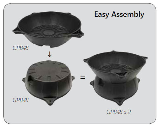 G-Pots Base 480 mm / 580 mm