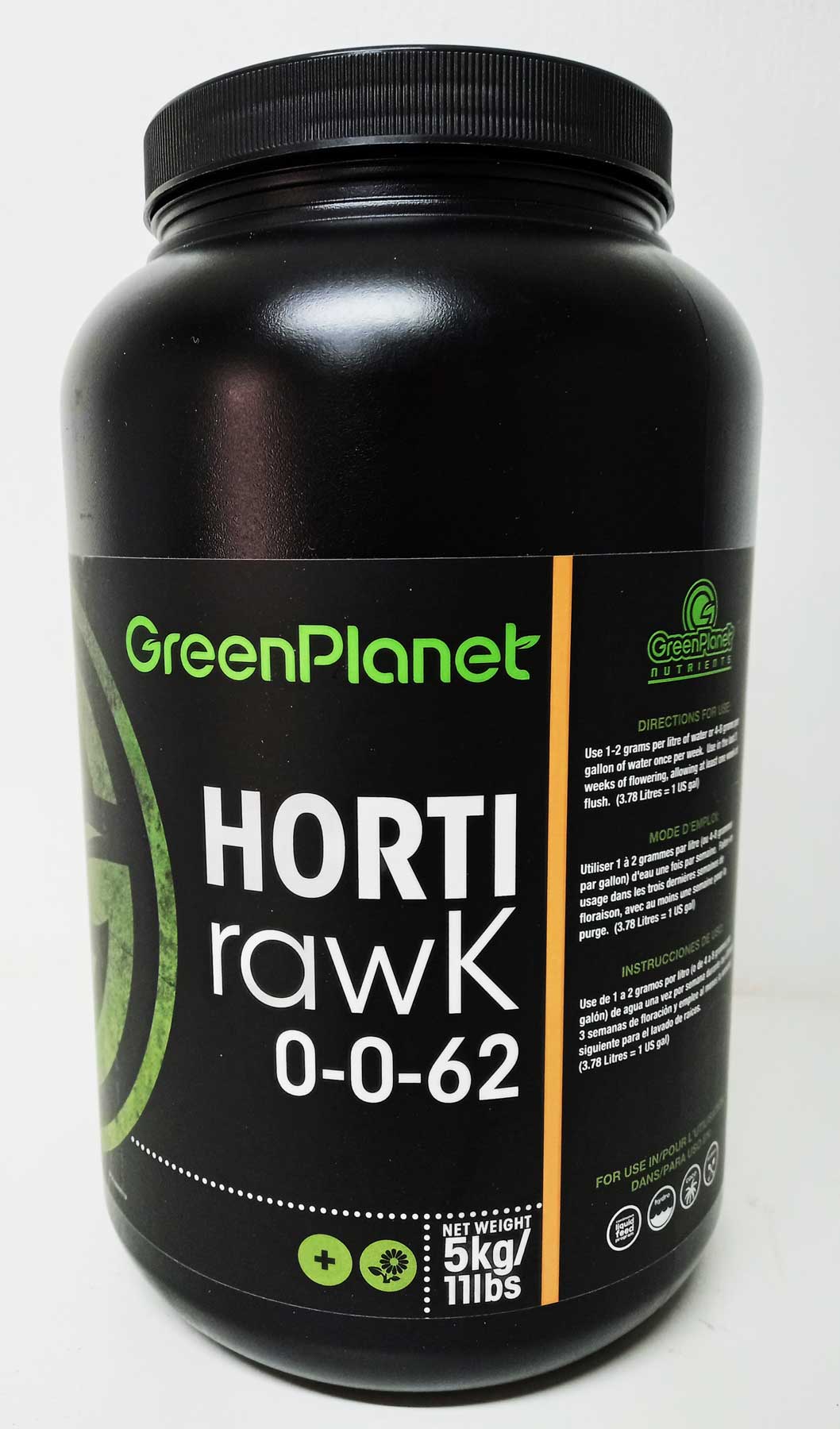 GreenPlanet HORTI rawK 100 g / 500 g / 1 kg / 5 kg